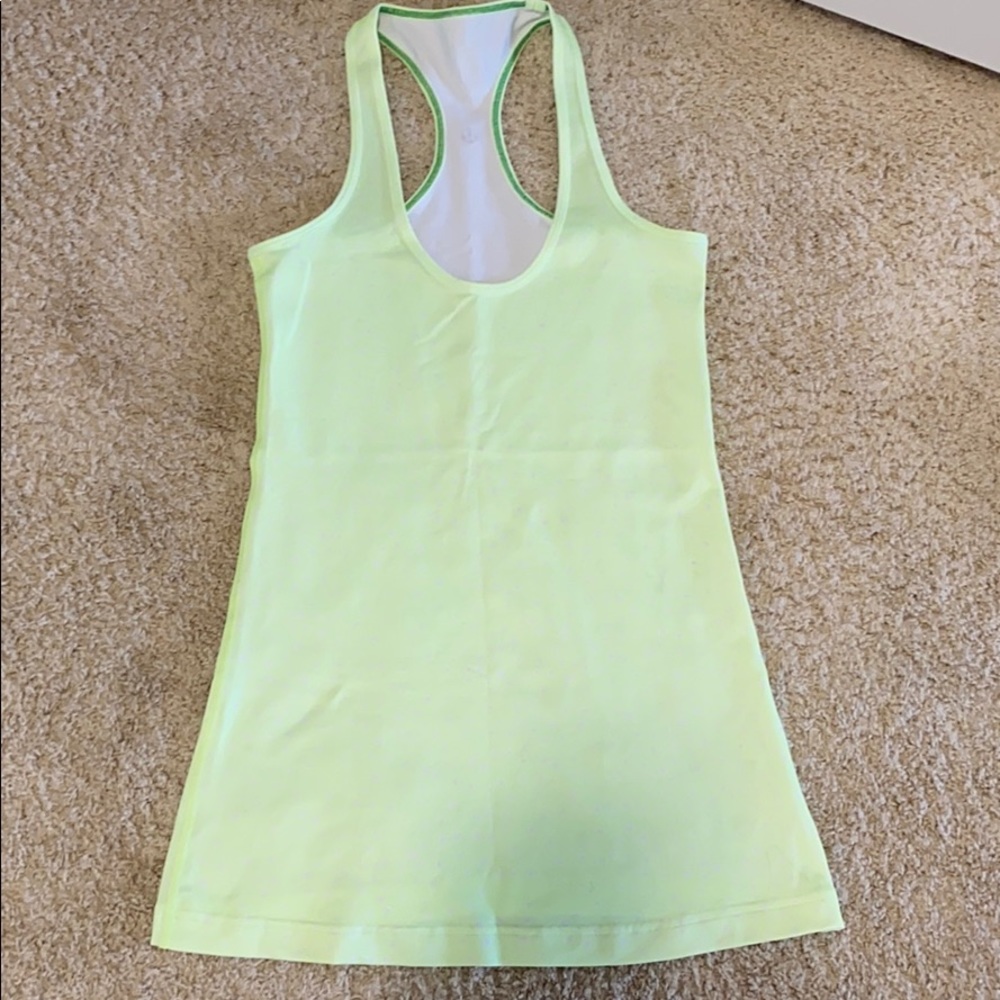 Lululemon cool racer back size 4
